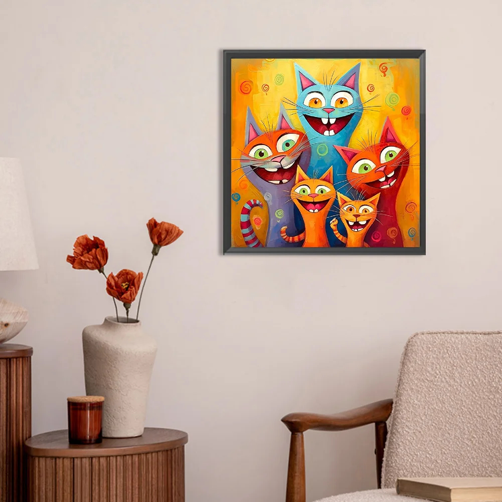 Resin Art Painting - Diamond Painting Family New Fairy Dust