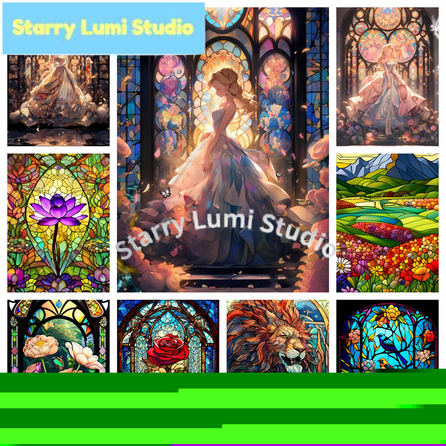 Resin Art For Beginners - Cute Cinderella Castle 5D Full Diamond