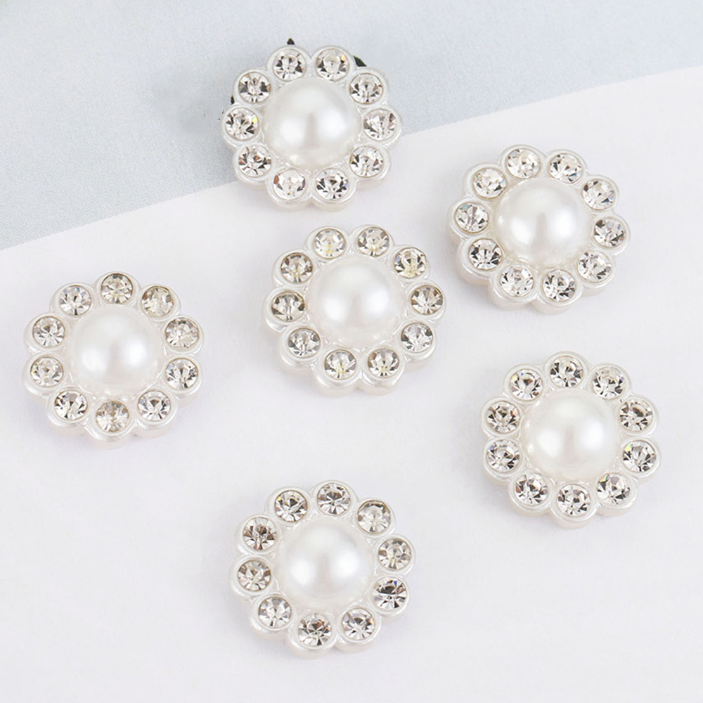 Resin Art Gift Ideas - 50pcs White Flat Imitation Pearl Resin