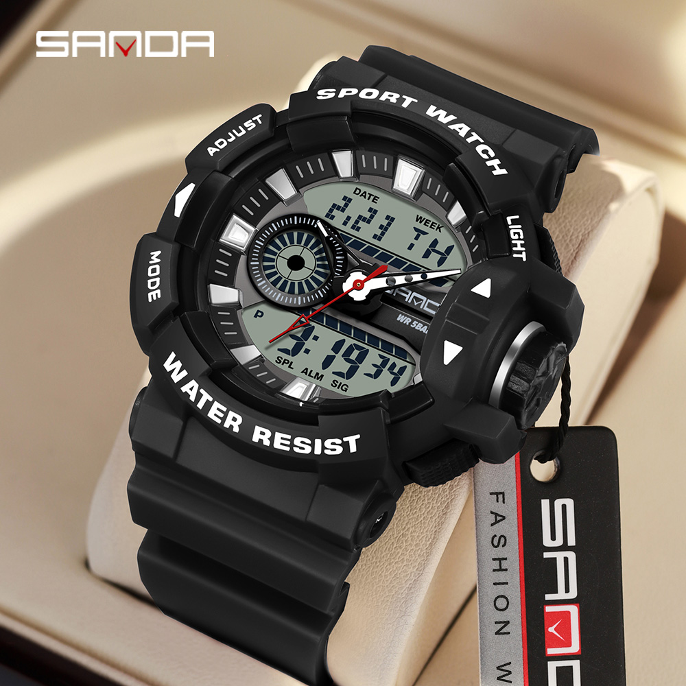 SANDA 3310 Fashion Men's Elect - огляд і ціна Resin Art Underwater