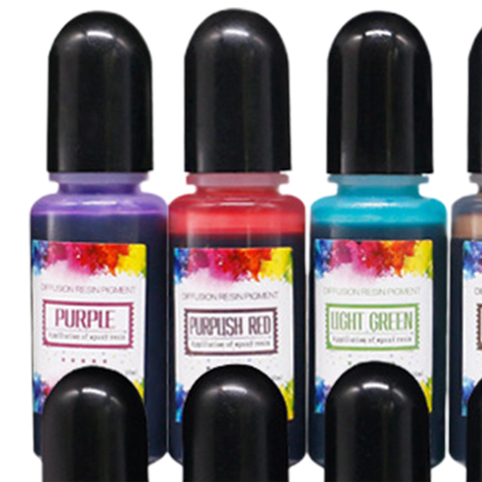 24Pcs Alcohol Inks Epoxy Resin - огляд і ціна Resin Pigment Alcohol Ink