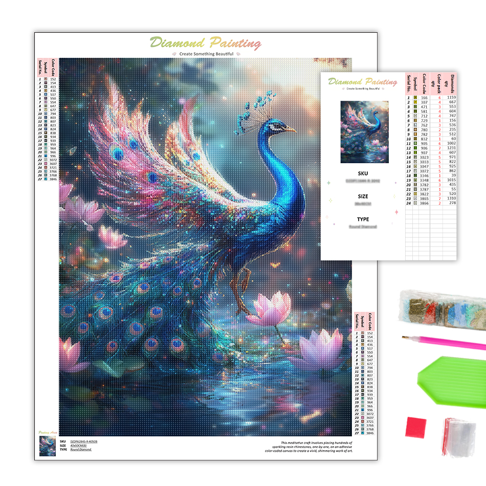 SDOYUNO Diamond Painting Compl - огляд і ціна Resin Art Kit For Beginners