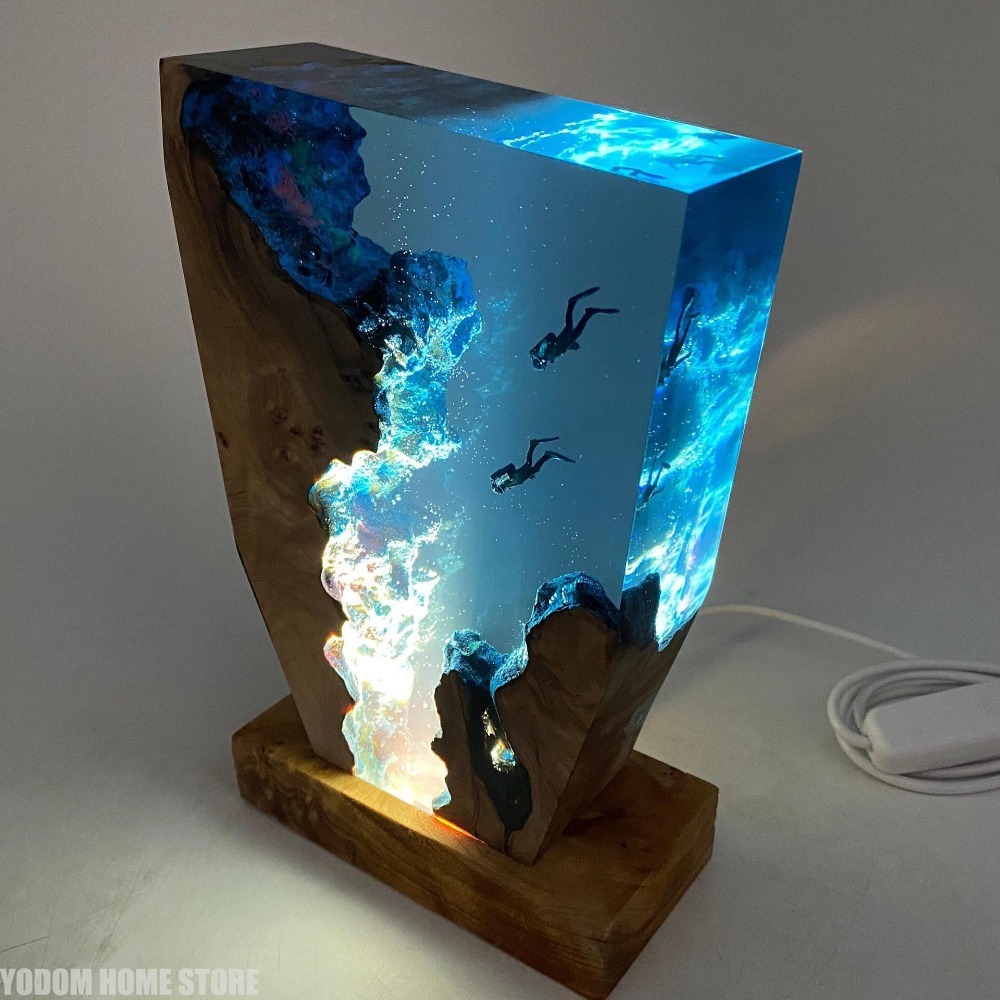 New Seabed World Organism Resi - огляд і ціна Resin Art Underwater