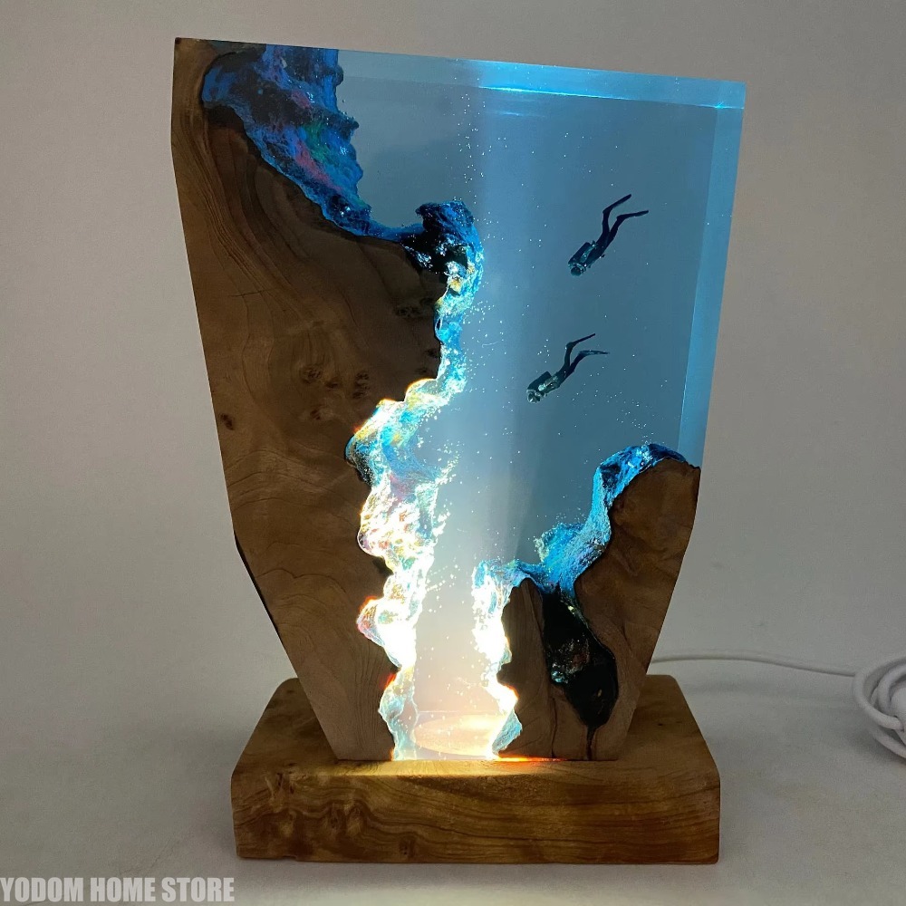 New Seabed World Organism Resi - огляд і ціна Resin Art Underwater