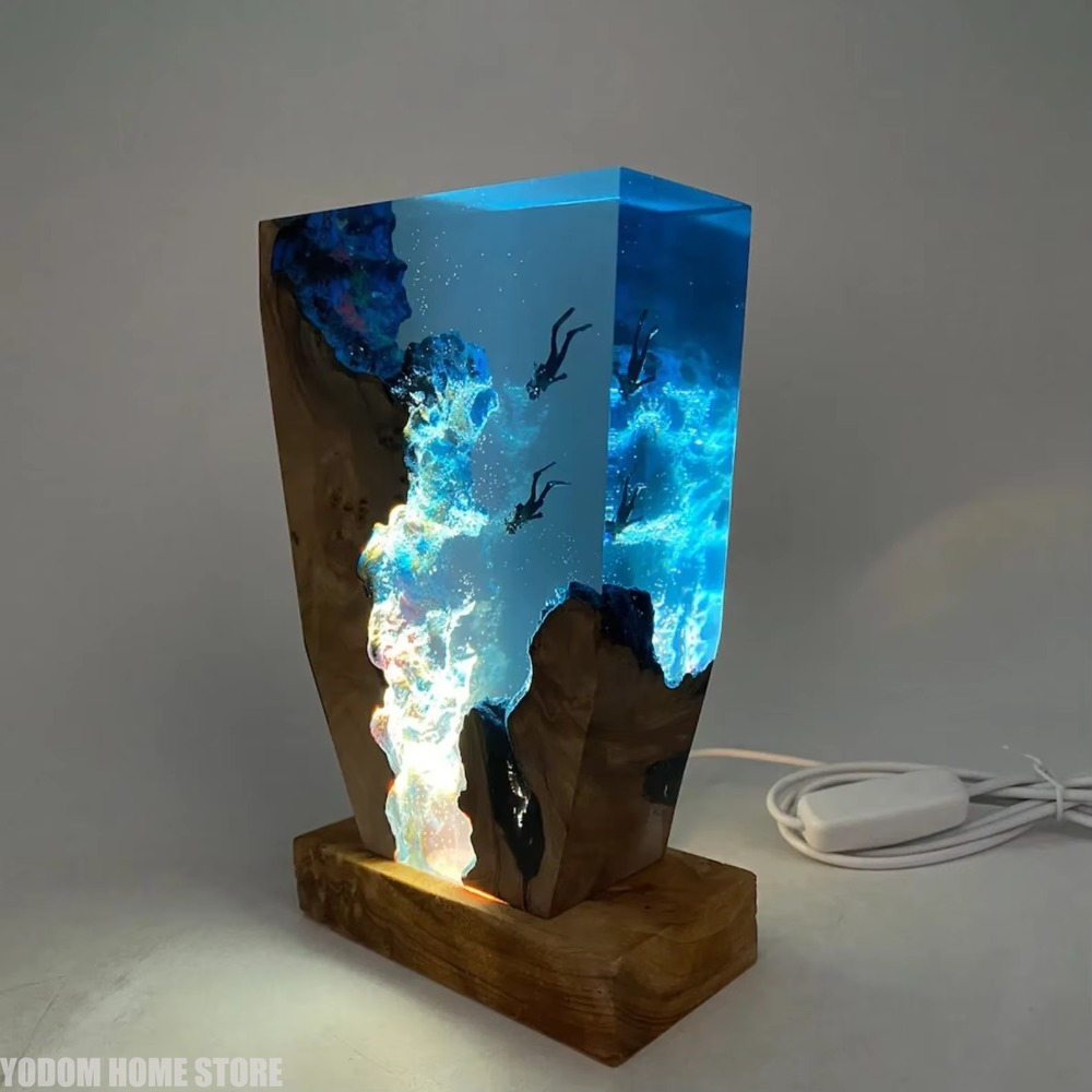 New Seabed World Organism Resi - огляд і ціна Resin Art Underwater