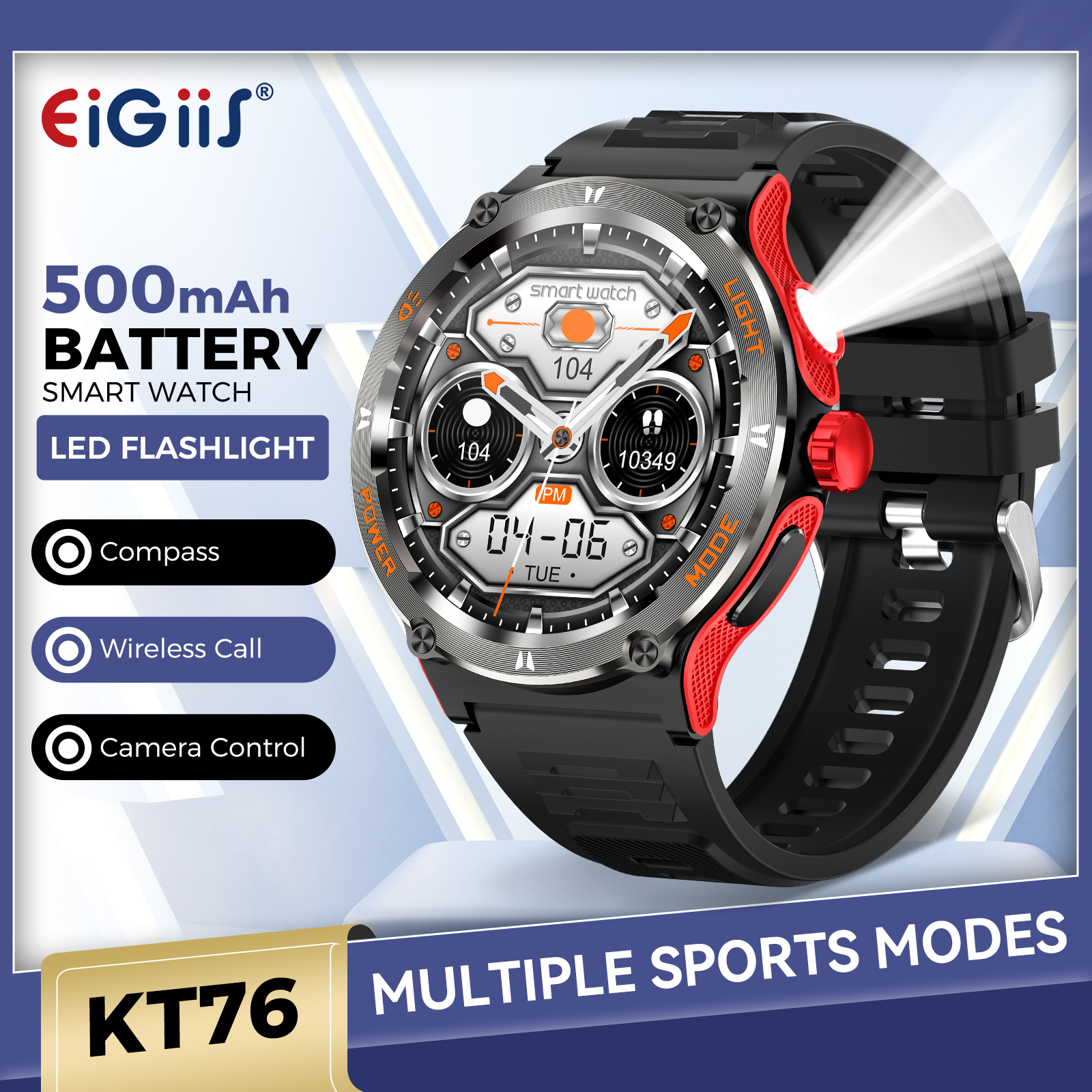 EIGIIS Smart Watch 3ATM Waterp - огляд і ціна Resin Art Underwater