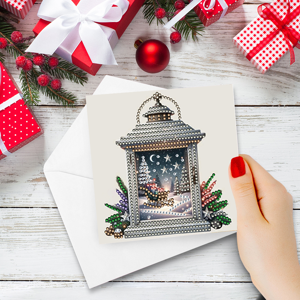 6PCS DIY Rhinestone Diamond Ar - огляд і ціна Xmas Resin Art