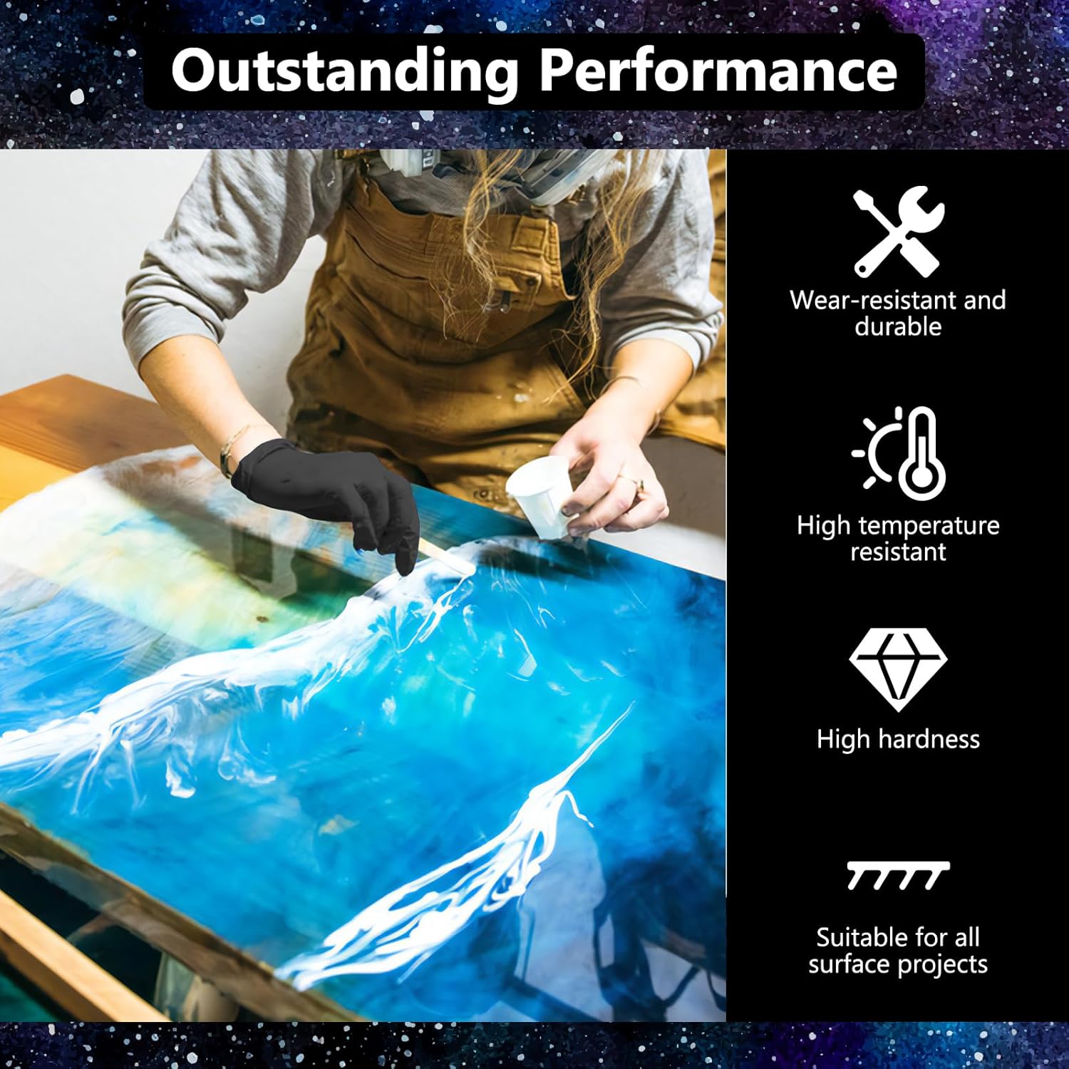 Crystal Clear Epoxy Resin Kit  - огляд і ціна Resin Art And Jewelry
