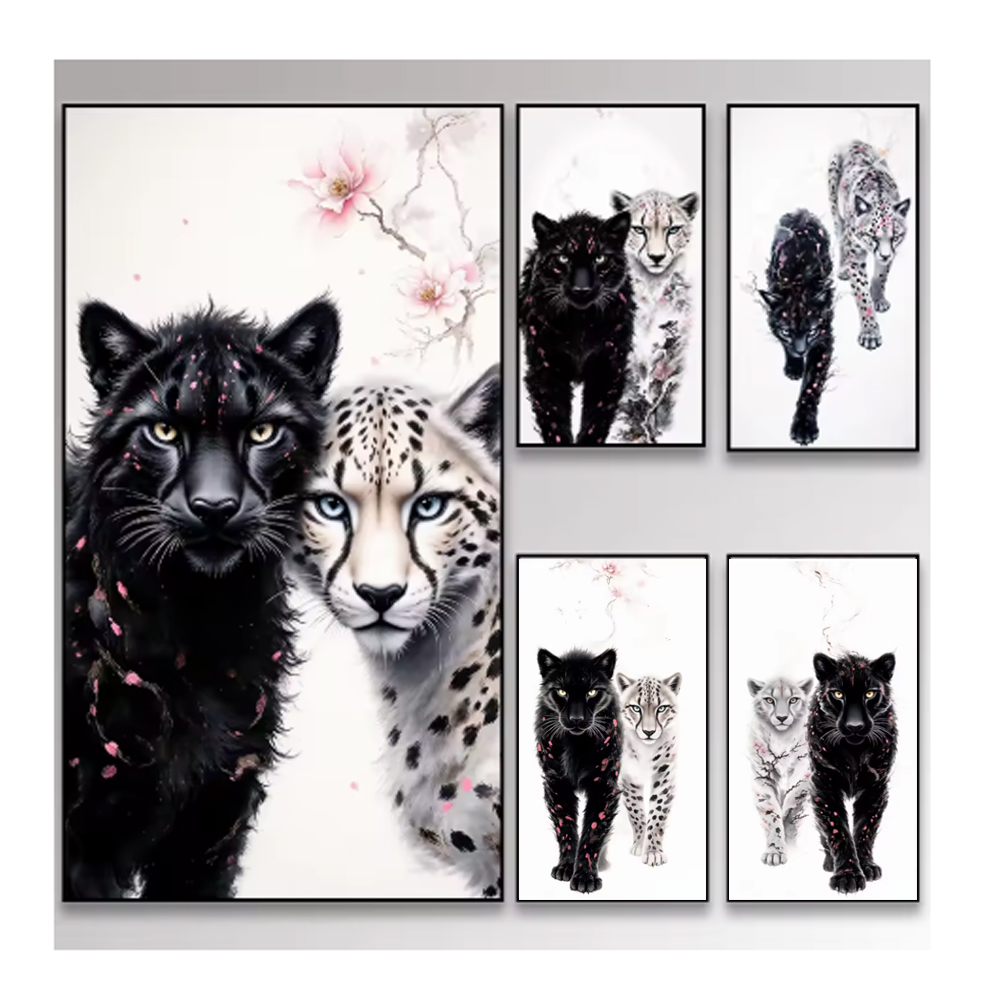 Shadow Leopard 5D Diy Diamond  - огляд і ціна Resin Art Kit For Beginners