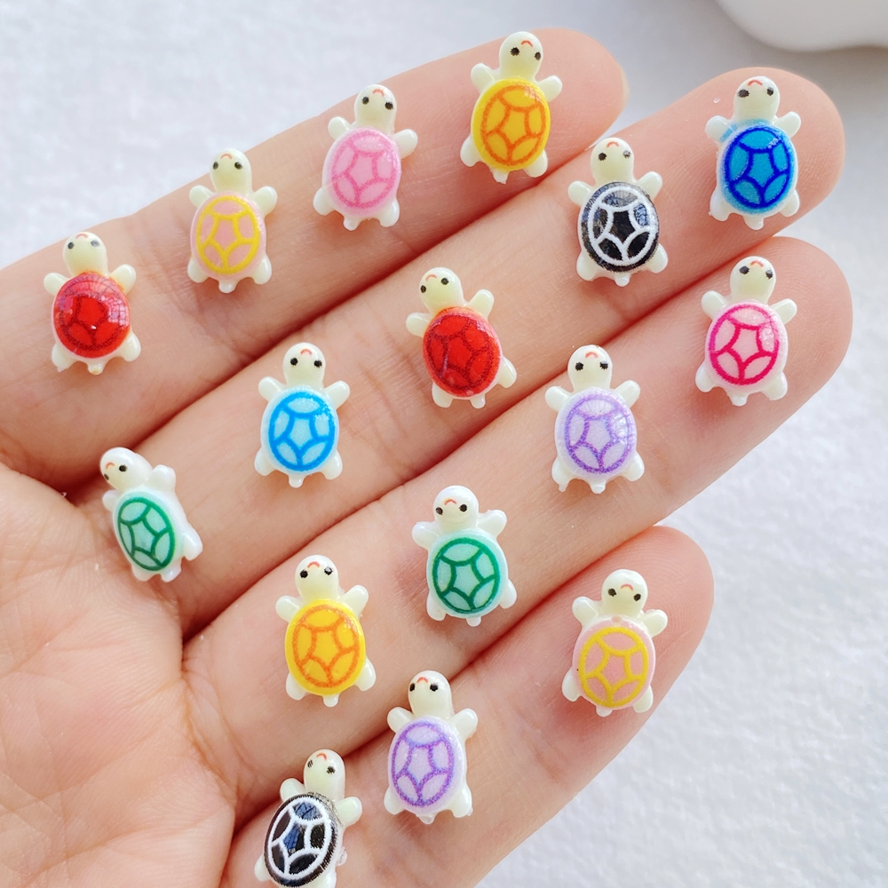 50Pcs Cute Mini Cartoon Little - огляд і ціна Resin Art And Design