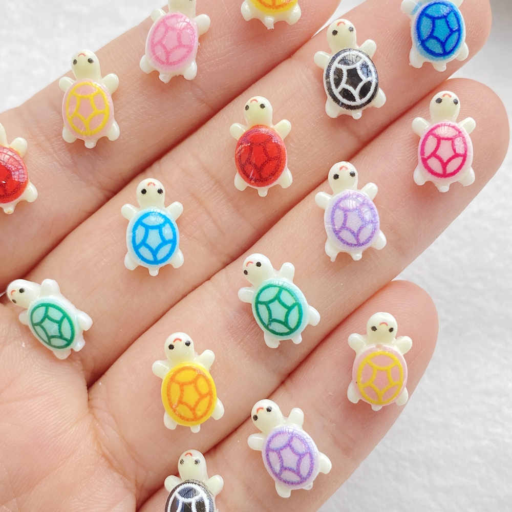 50Pcs Cute Mini Cartoon Little - огляд і ціна Resin Art And Design