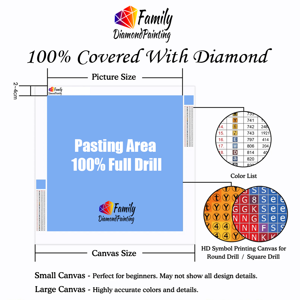 Diamond Painting Family Butter - огляд і ціна Resin Art Painting