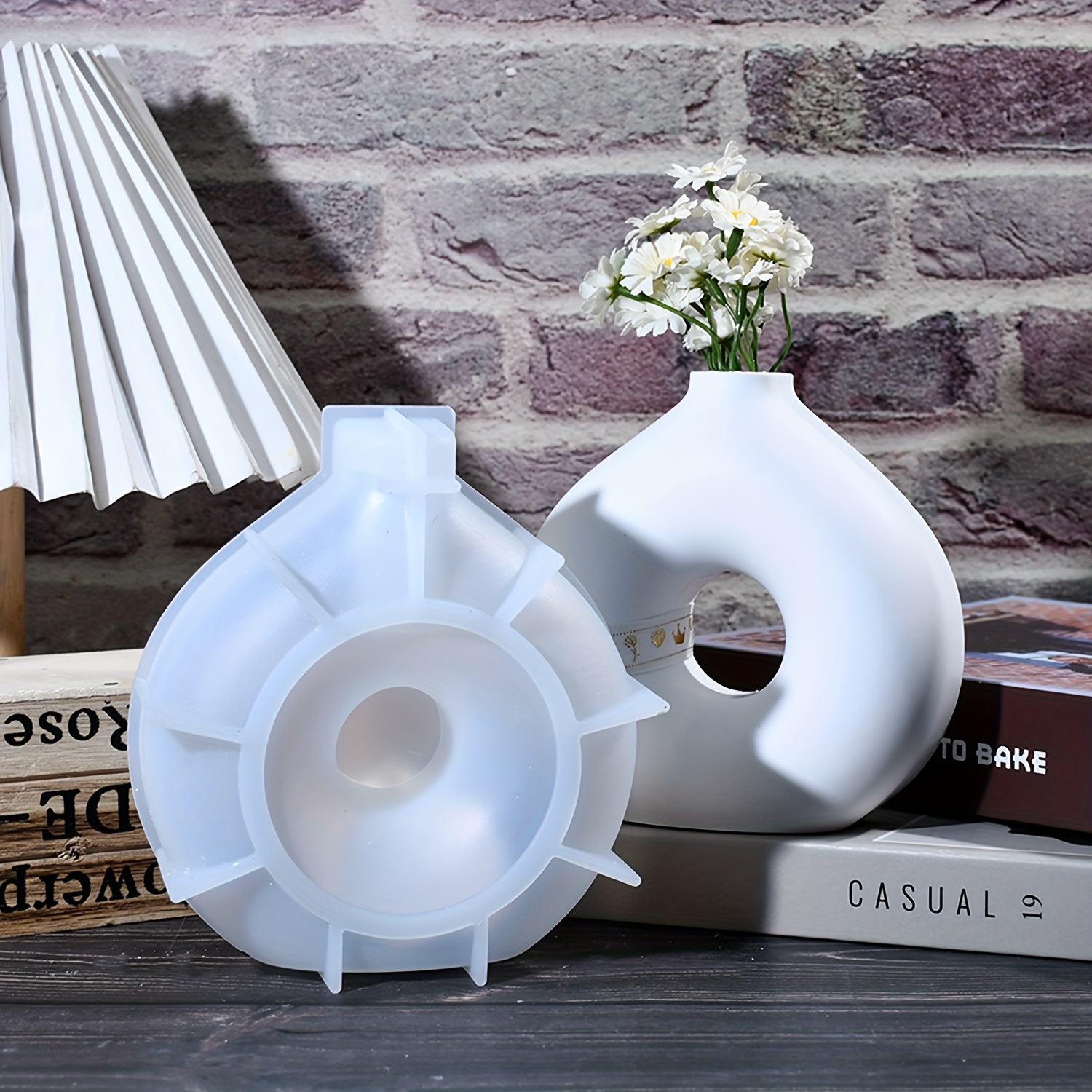 1 DIY Round Vase Silicone Moul - огляд і ціна Resin Art Price
