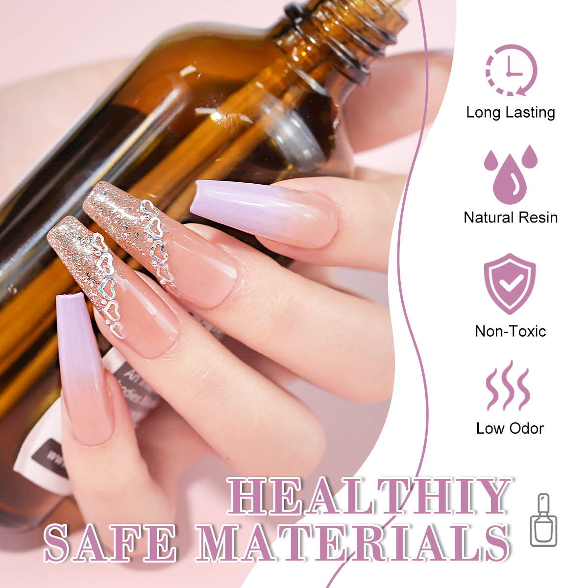 LIMEGIRL 18 PCS Gel Nail Polis - огляд і ціна Resin Art Kit For Beginners