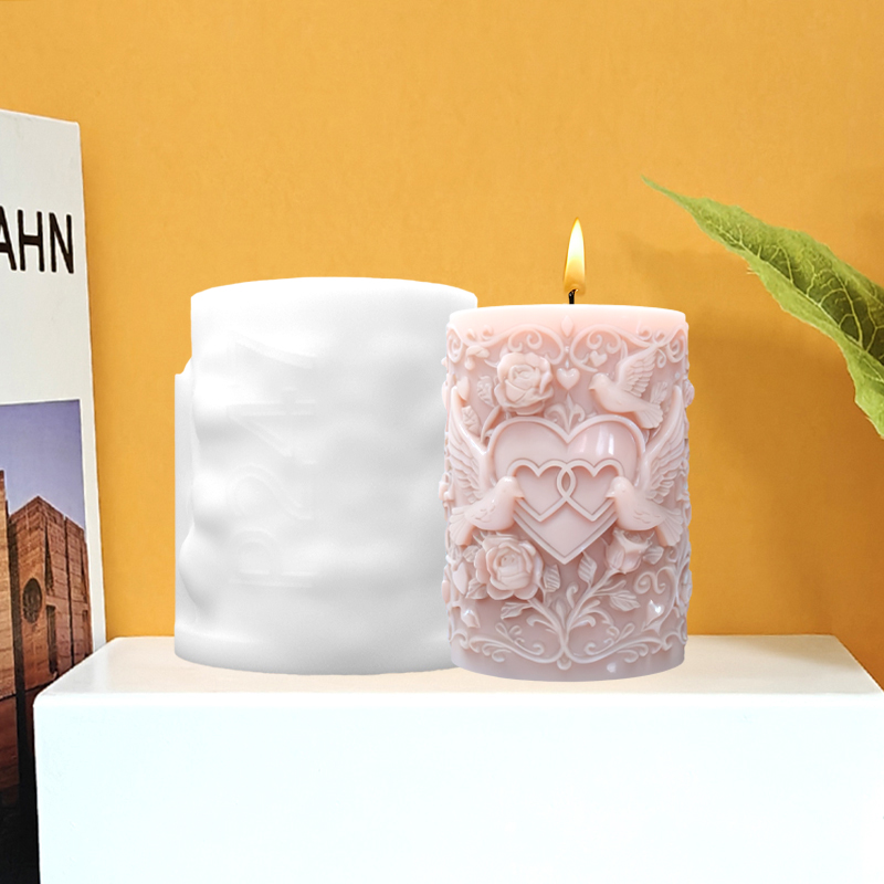Double Heart Connected White D - огляд і ціна Resin Art And Design