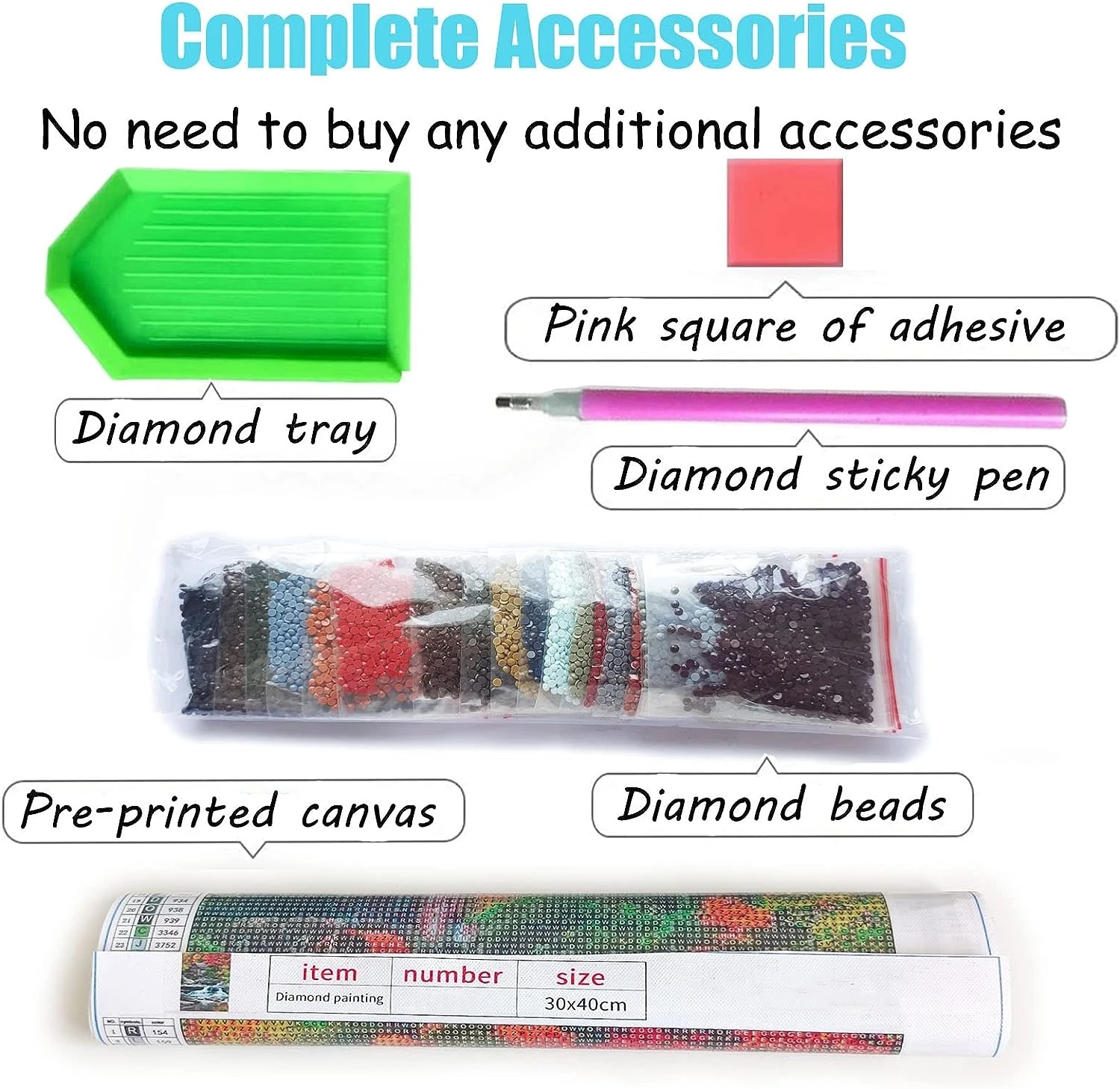Months Dessert Cup 5D Diamond  - огляд і ціна Resin Art Kit For Beginners