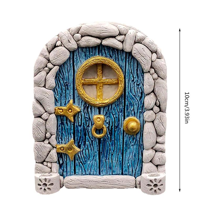 Elf Fairy Door Miniature Garde - огляд і ціна Resin Art And Wood