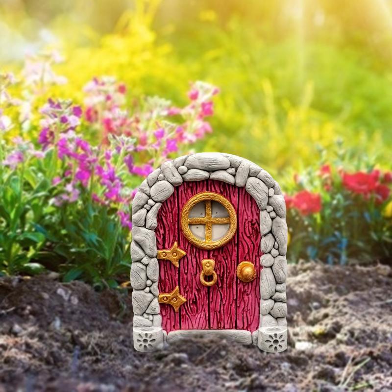 Elf Fairy Door Miniature Garde - огляд і ціна Resin Art And Wood