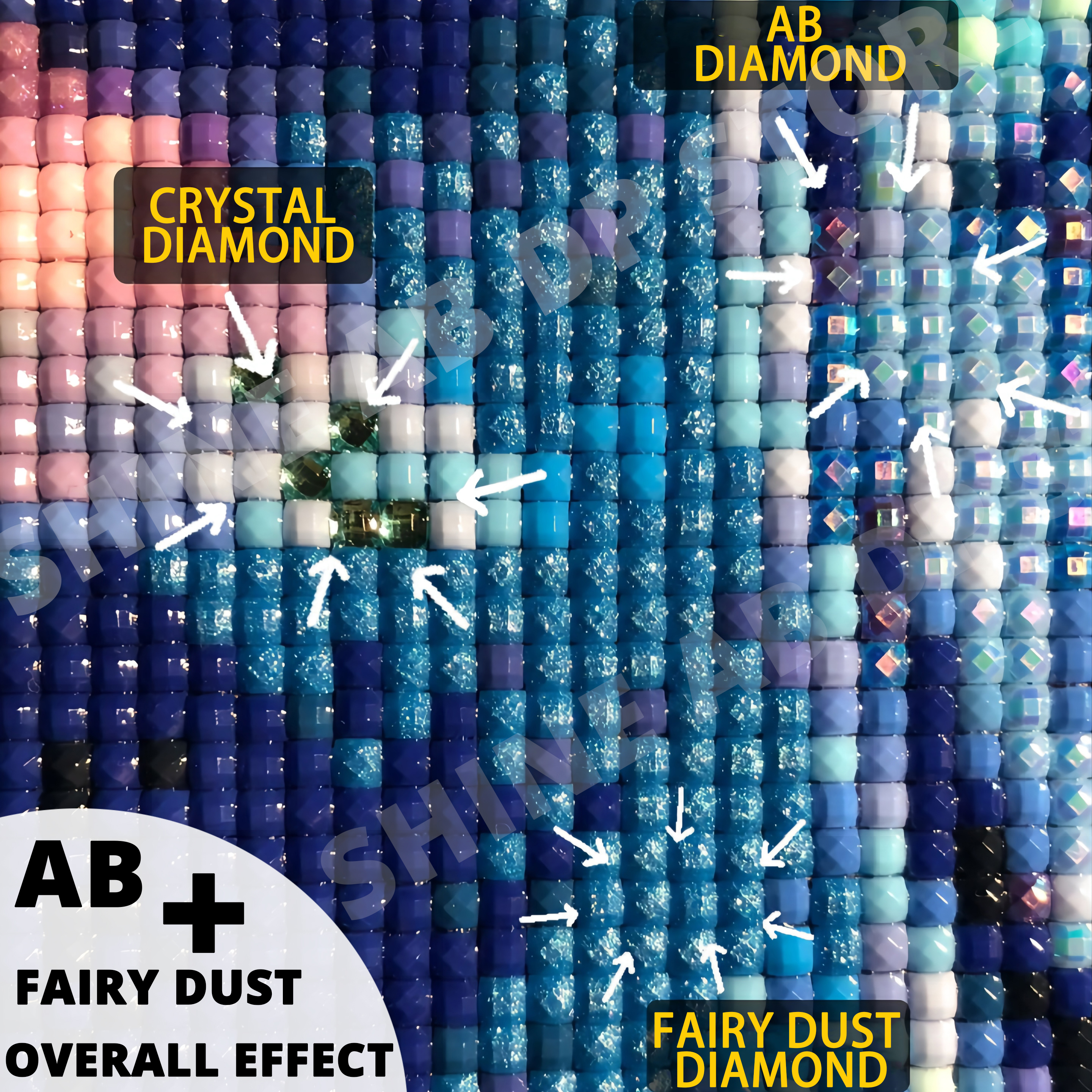 Resin AB Fairy Dust New Arriva - огляд і ціна Resin Art Kit For Beginners