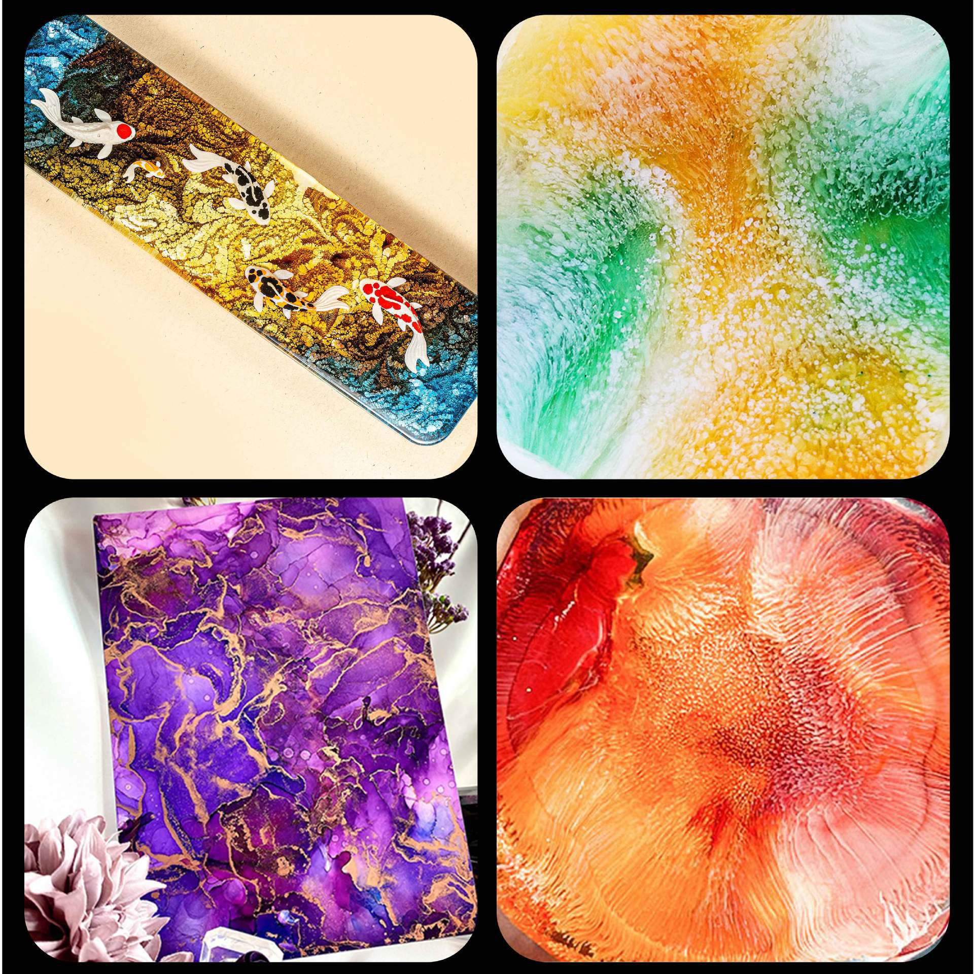 24-Color Resin Dye for Epoxy – - огляд і ціна Resin Pigment Alcohol Ink