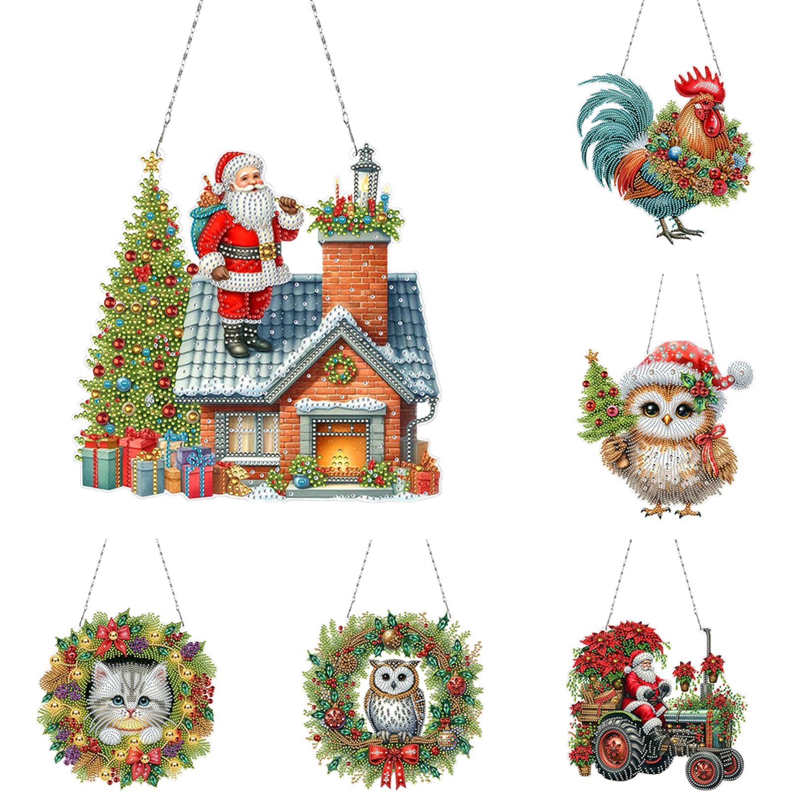 Xmas DIY Rhinestone Diamond Ar - огляд і ціна Xmas Resin Art