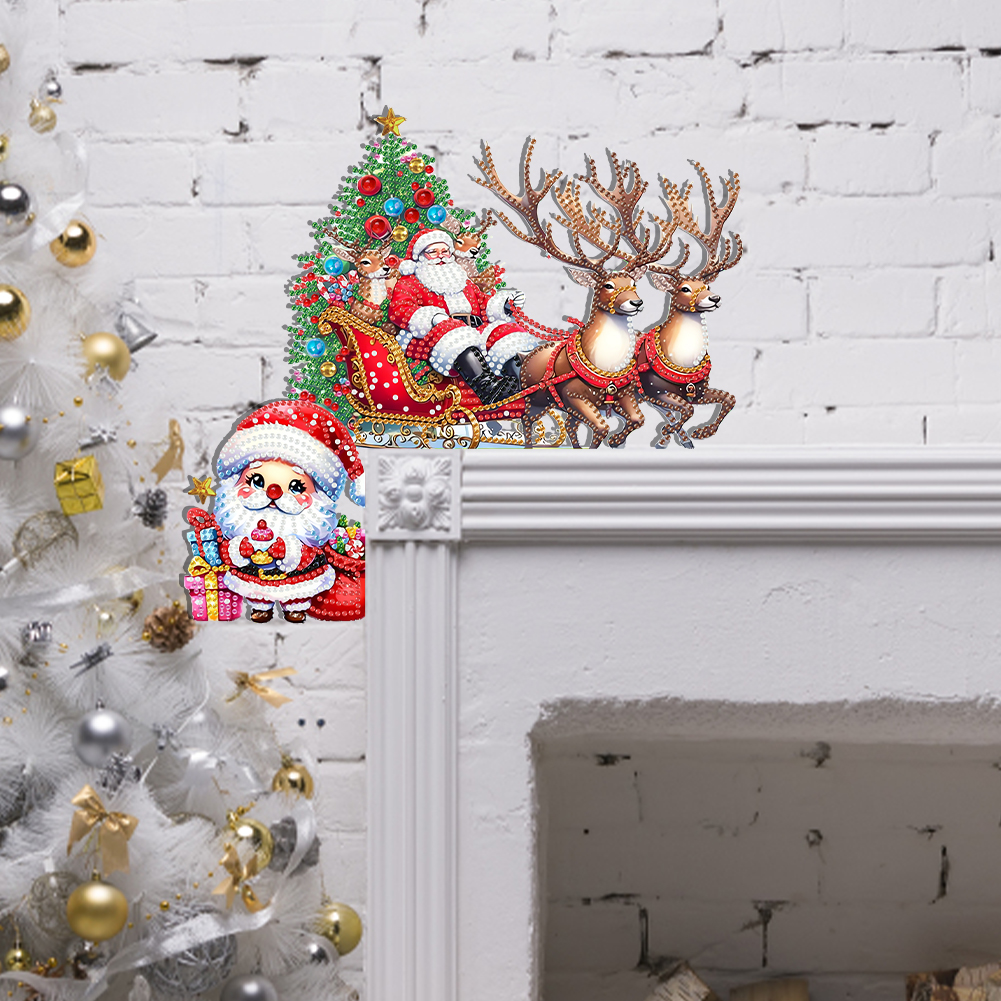 DIY Xmas Diamond Painting Door - огляд і ціна Xmas Resin Art