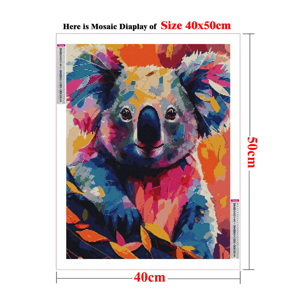 Koala Animal with Flower Art A - огляд і ціна Resin Art Kit For Beginners