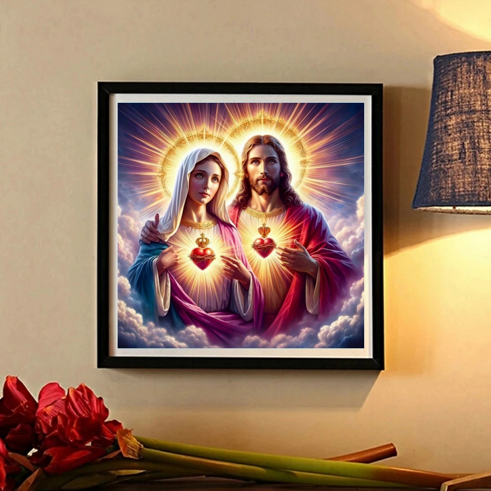 1pc frameless  Mother of Jesus - огляд і ціна Resin Art For Beginners
