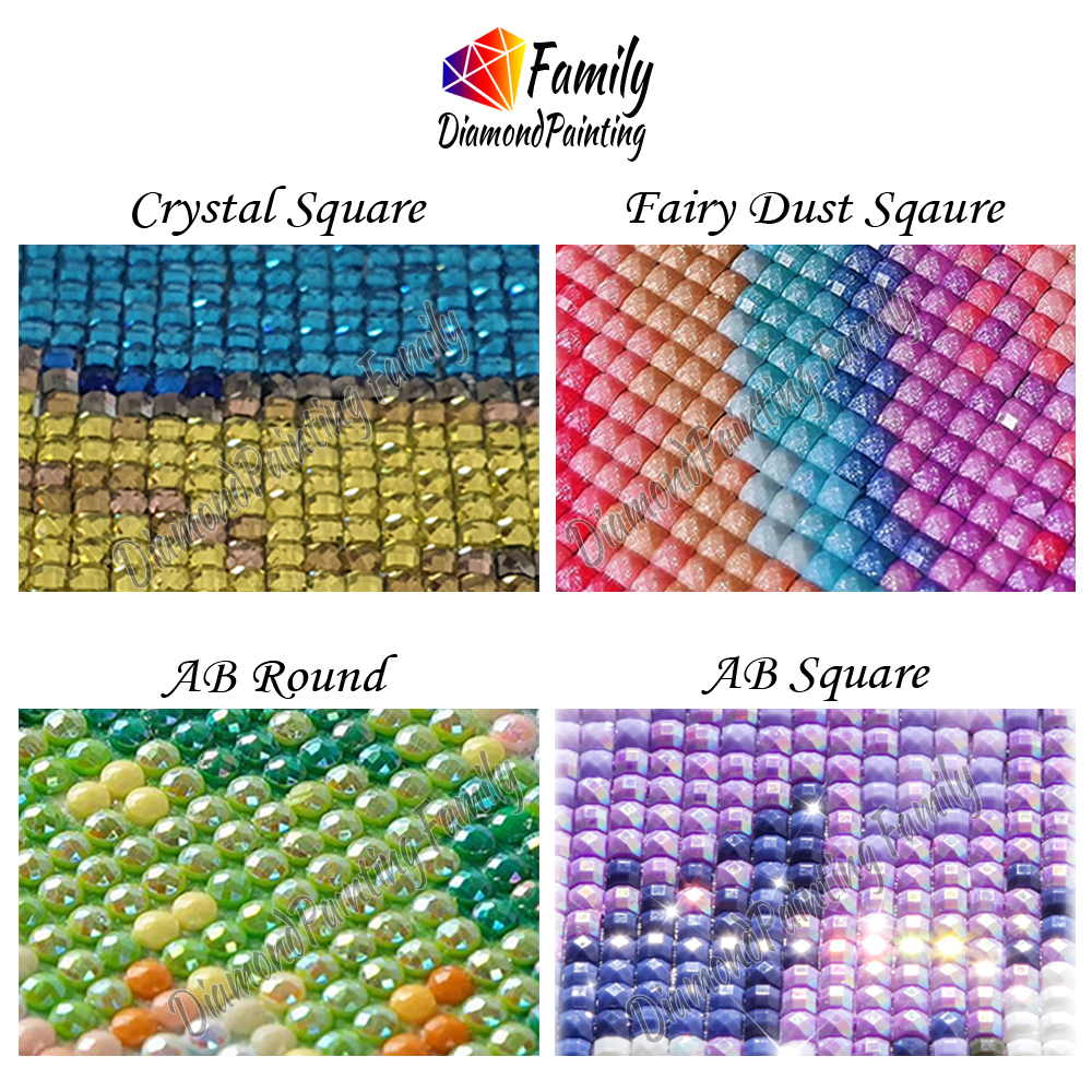 Diamond Painting Family Colorf - огляд і ціна Resin Art Painting