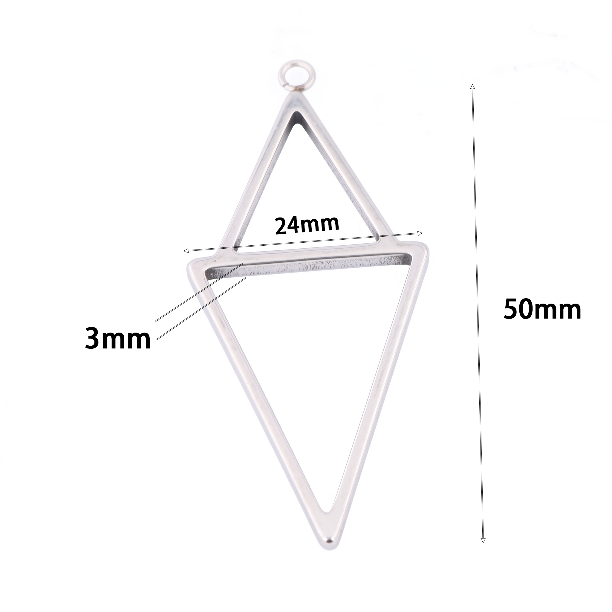 10pcs Square Triangle 3mm Thic - огляд і ціна Resin Art Gift Ideas