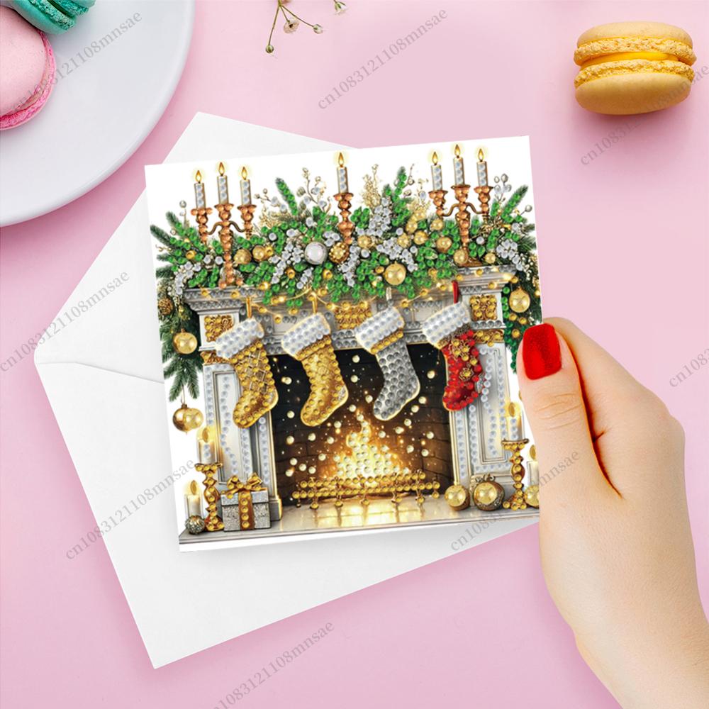 6PCS DIY Diamond Painting Gree - огляд і ціна Xmas Resin Art