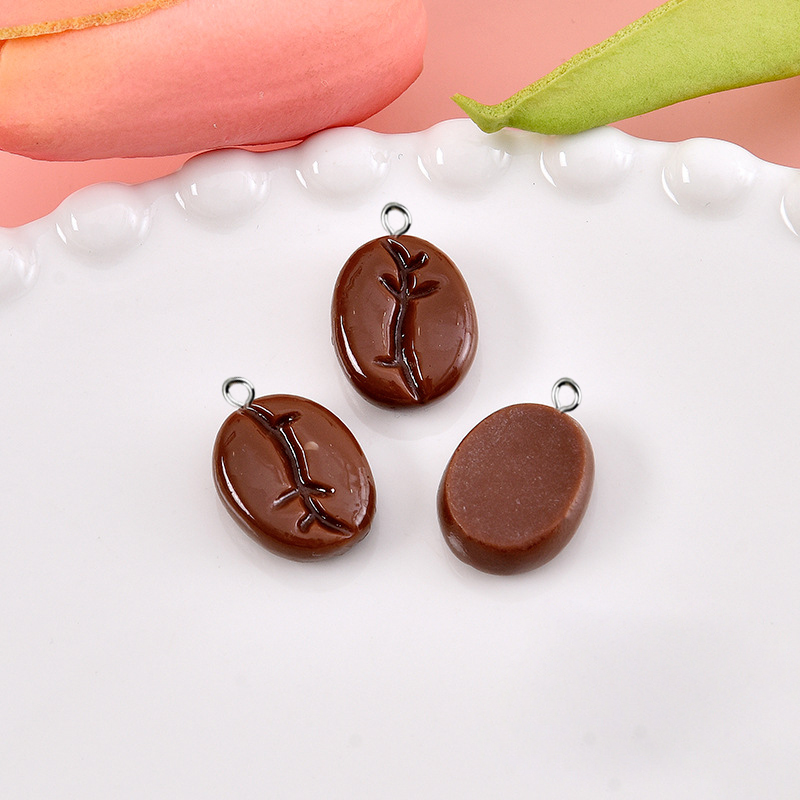 10pcs Coffee Beans Resin Penda - огляд і ціна Resin Art Gift Ideas
