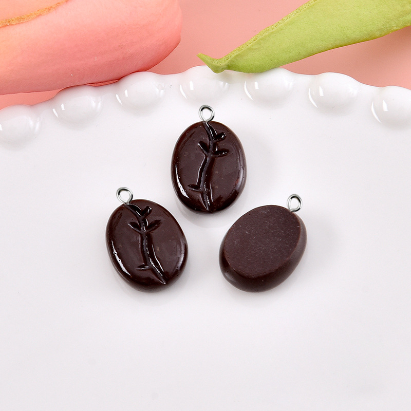 10pcs Coffee Beans Resin Penda - огляд і ціна Resin Art Gift Ideas