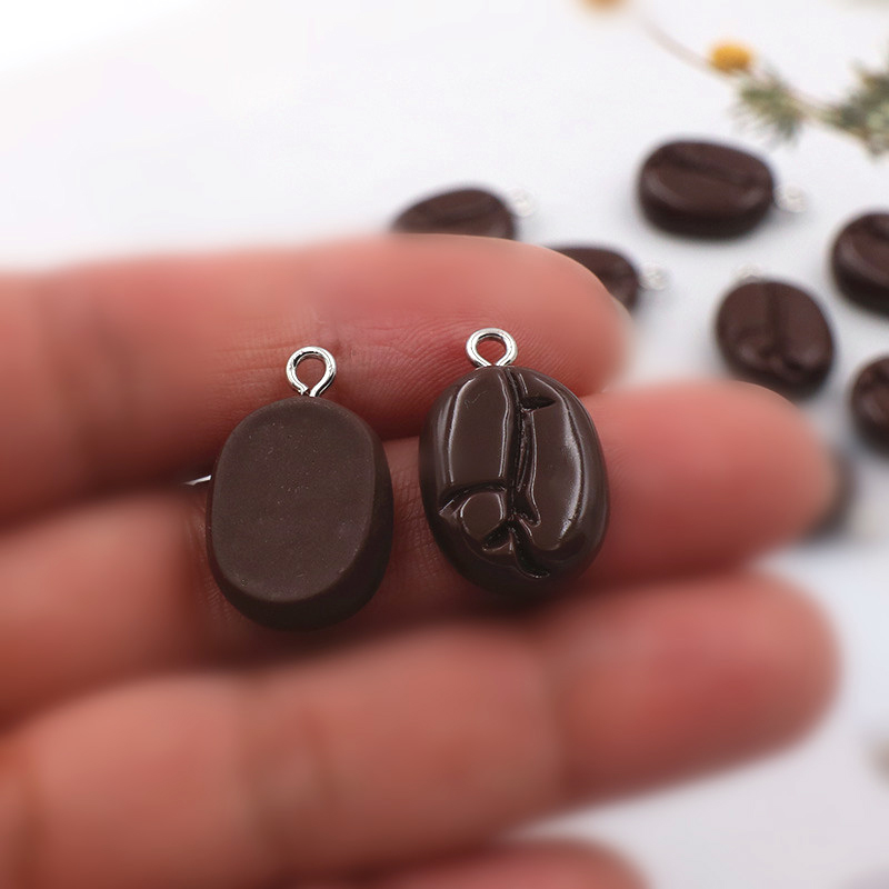 10pcs Coffee Beans Resin Penda - огляд і ціна Resin Art Gift Ideas