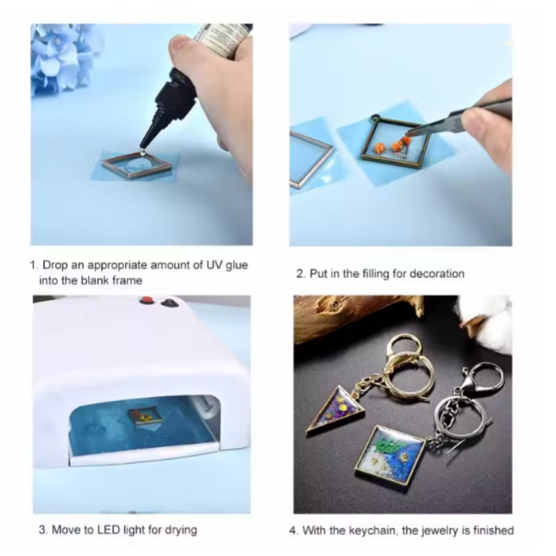 100g UV Resin Clear,Hard,Upgra - огляд і ціна Resin Art Supplies