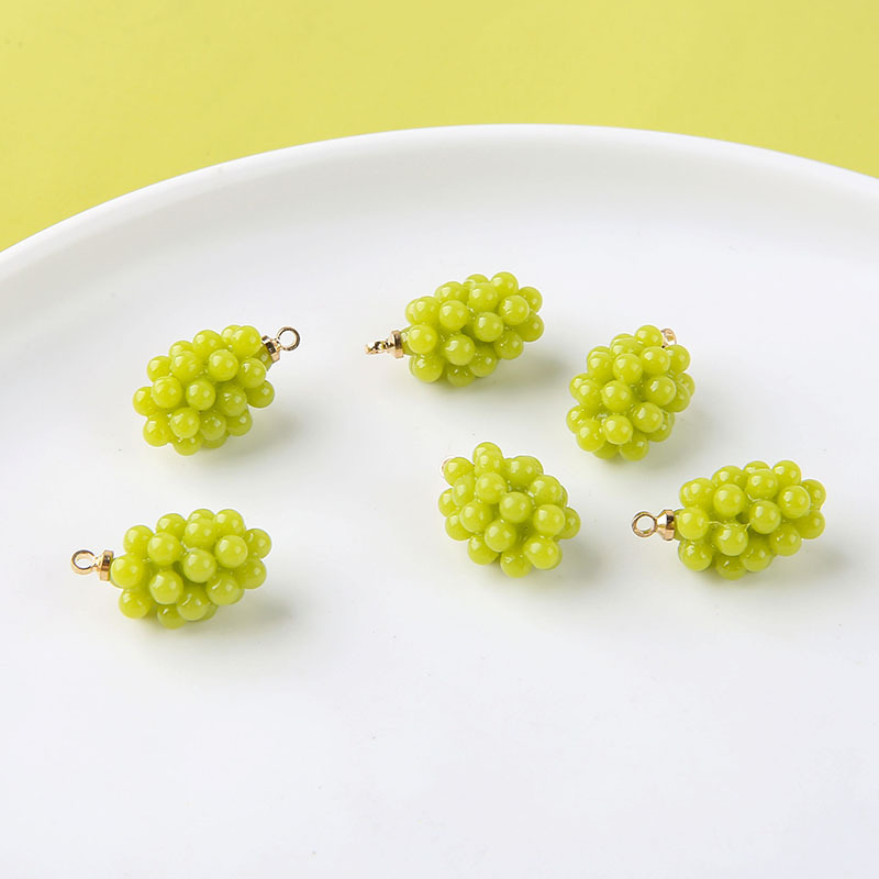 6pcs Cute Little Grapes Resin  - огляд і ціна Resin Art Gift Ideas