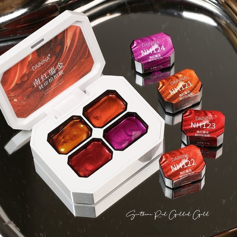 4Colors Black Red Pat Painting - огляд і ціна Resin Art Gel