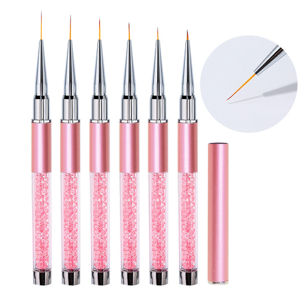 6pcs/Set Acrylic French Stripe - огляд і ціна Resin Art Gel