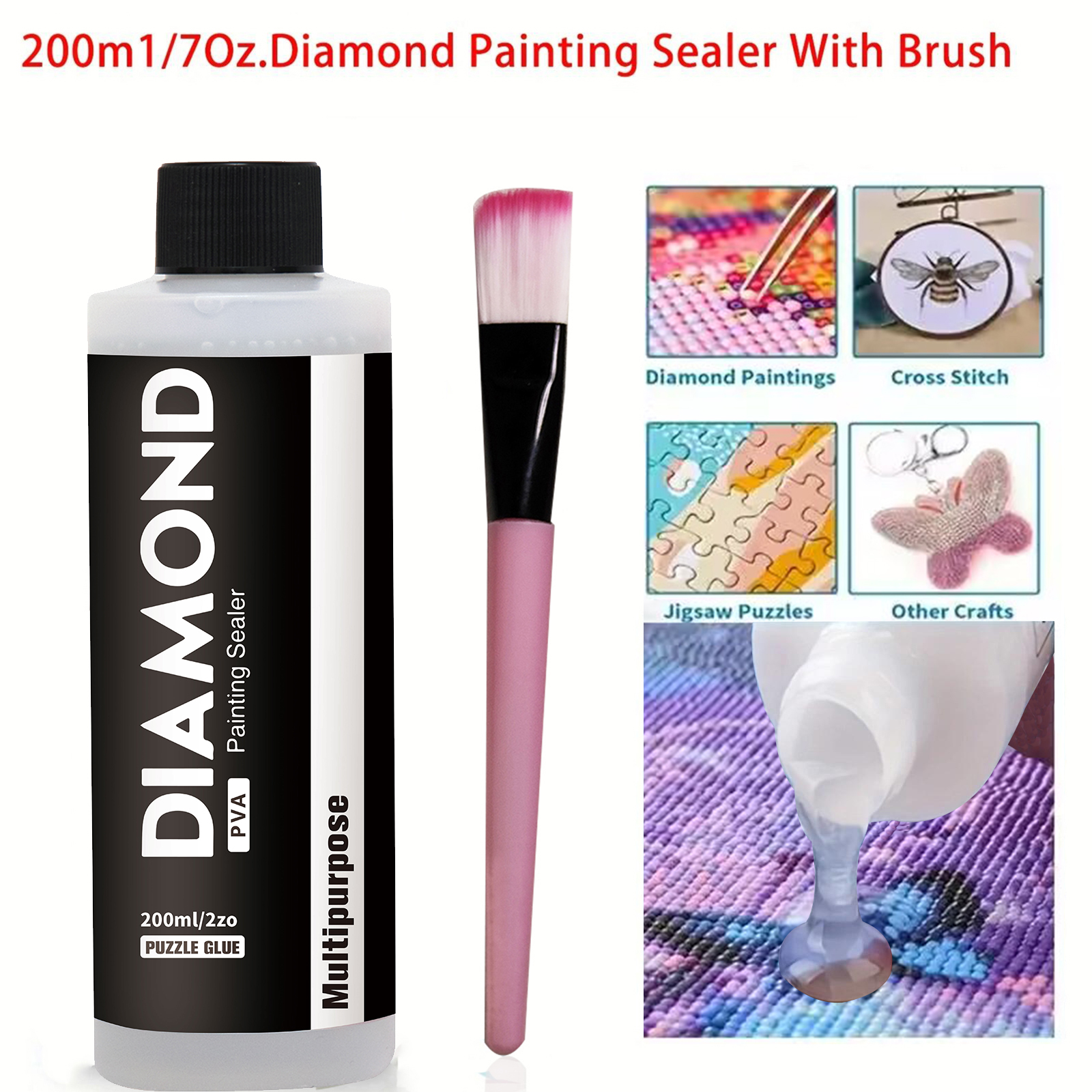 Diamond Painting Sealer Craft  - огляд і ціна Resin Art Craft