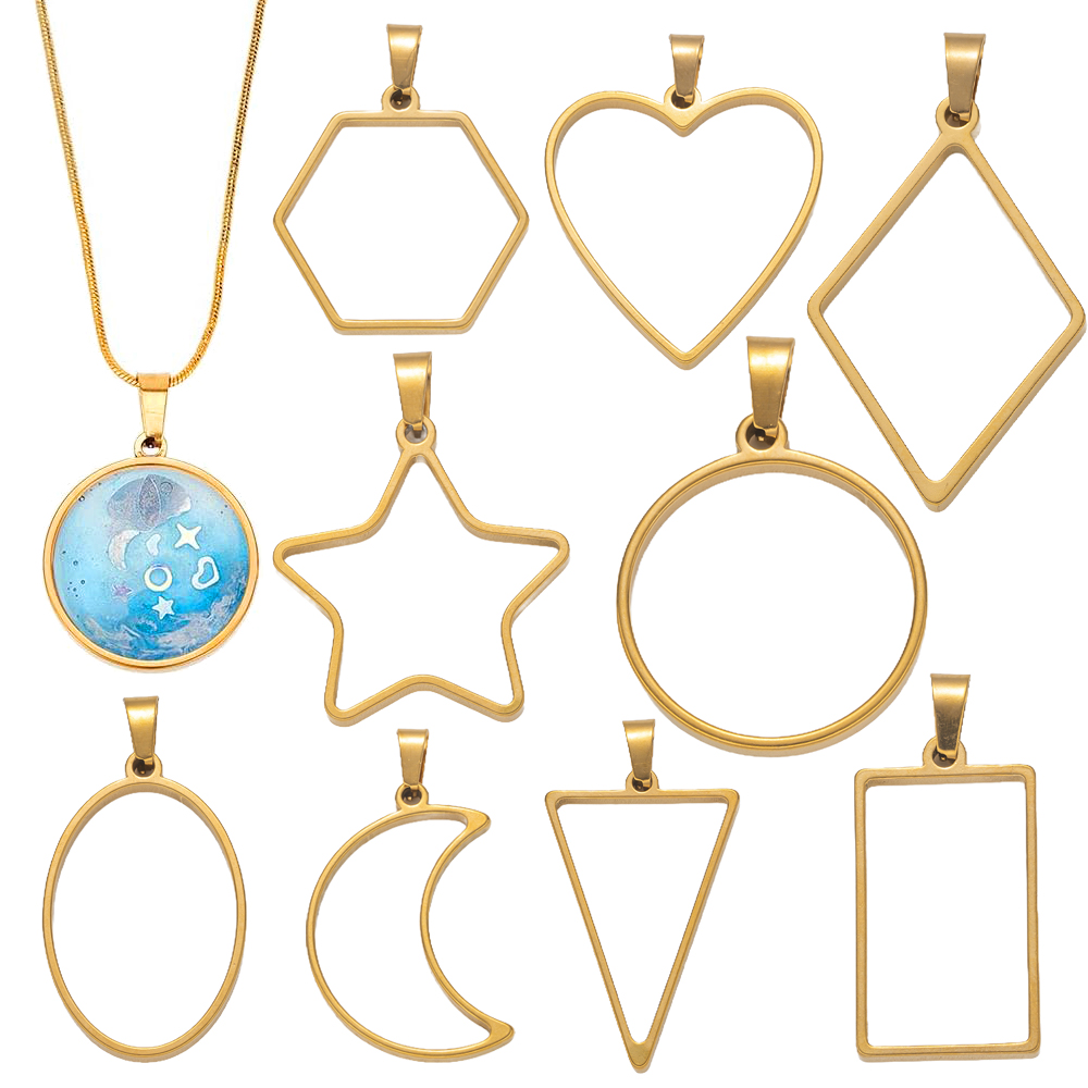 5pcs Stainless Steel Open Back - огляд і ціна Resin Art Gift Ideas