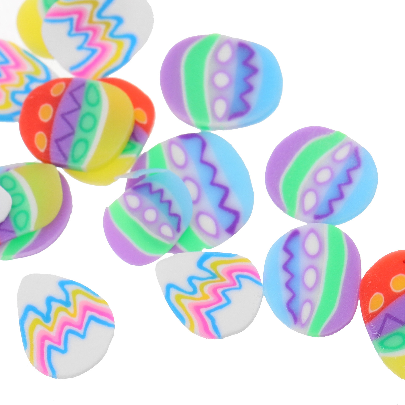 10Packs Easter Egg Polymer Cla - огляд і ціна Resin Art And Jewelry
