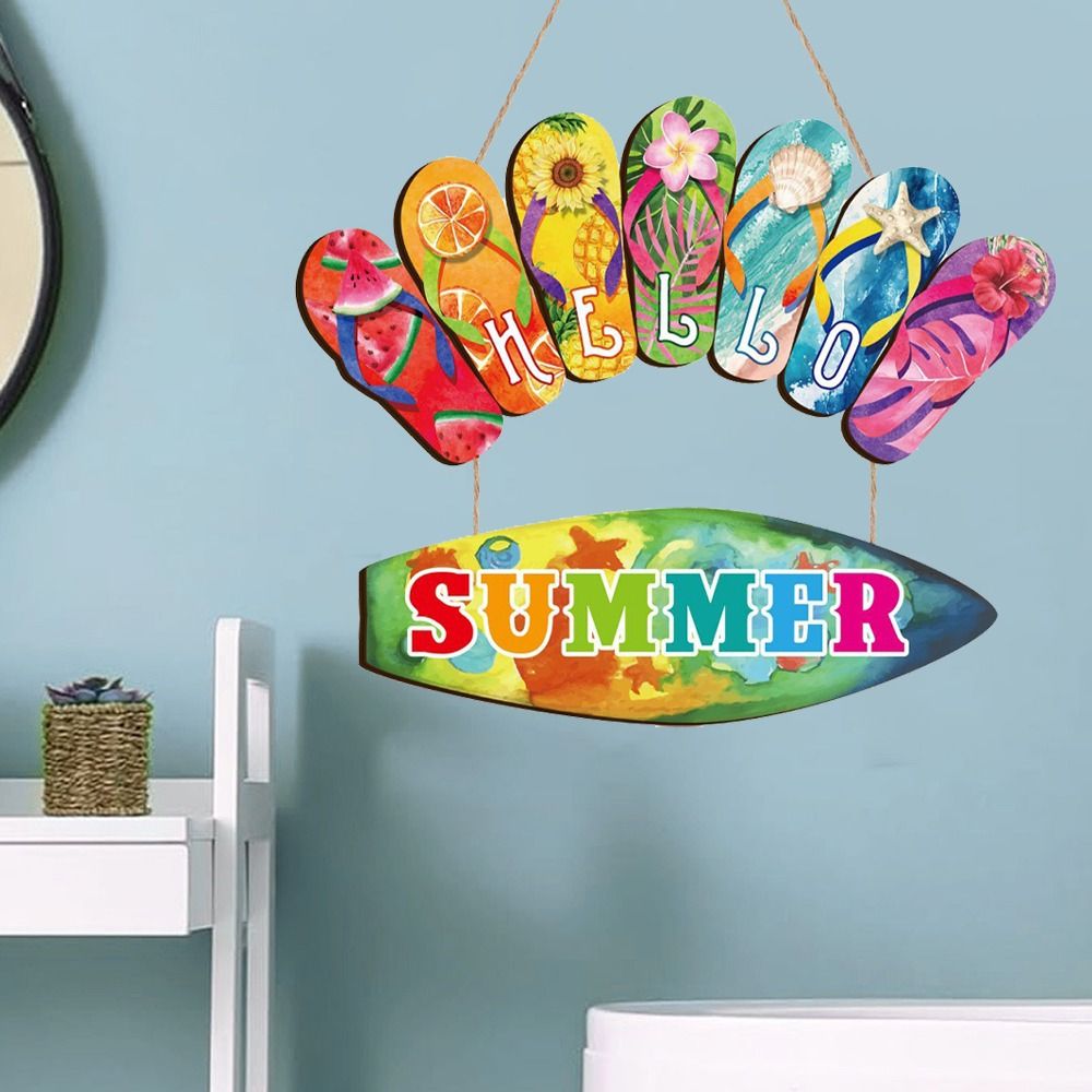 Colorful Hello Summer Wall Orn - огляд і ціна Resin Art And Wood
