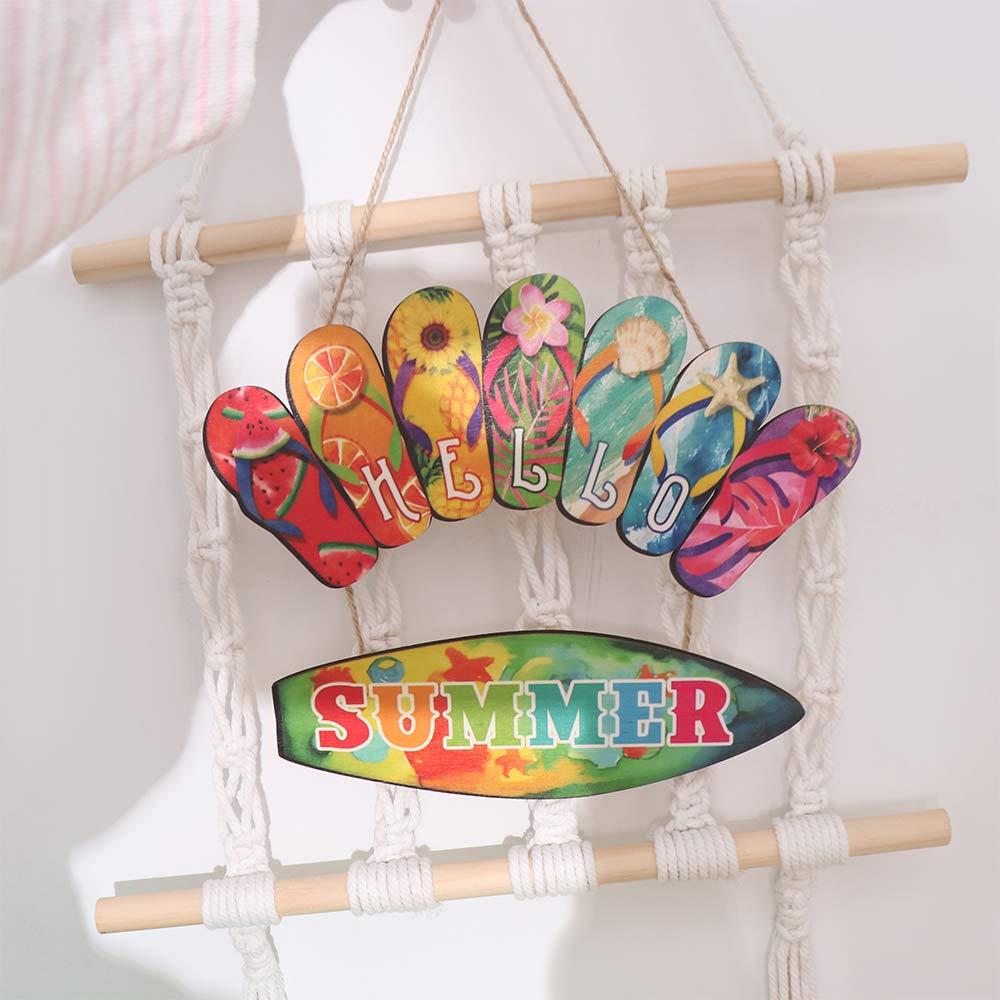 Colorful Hello Summer Wall Orn - огляд і ціна Resin Art And Wood