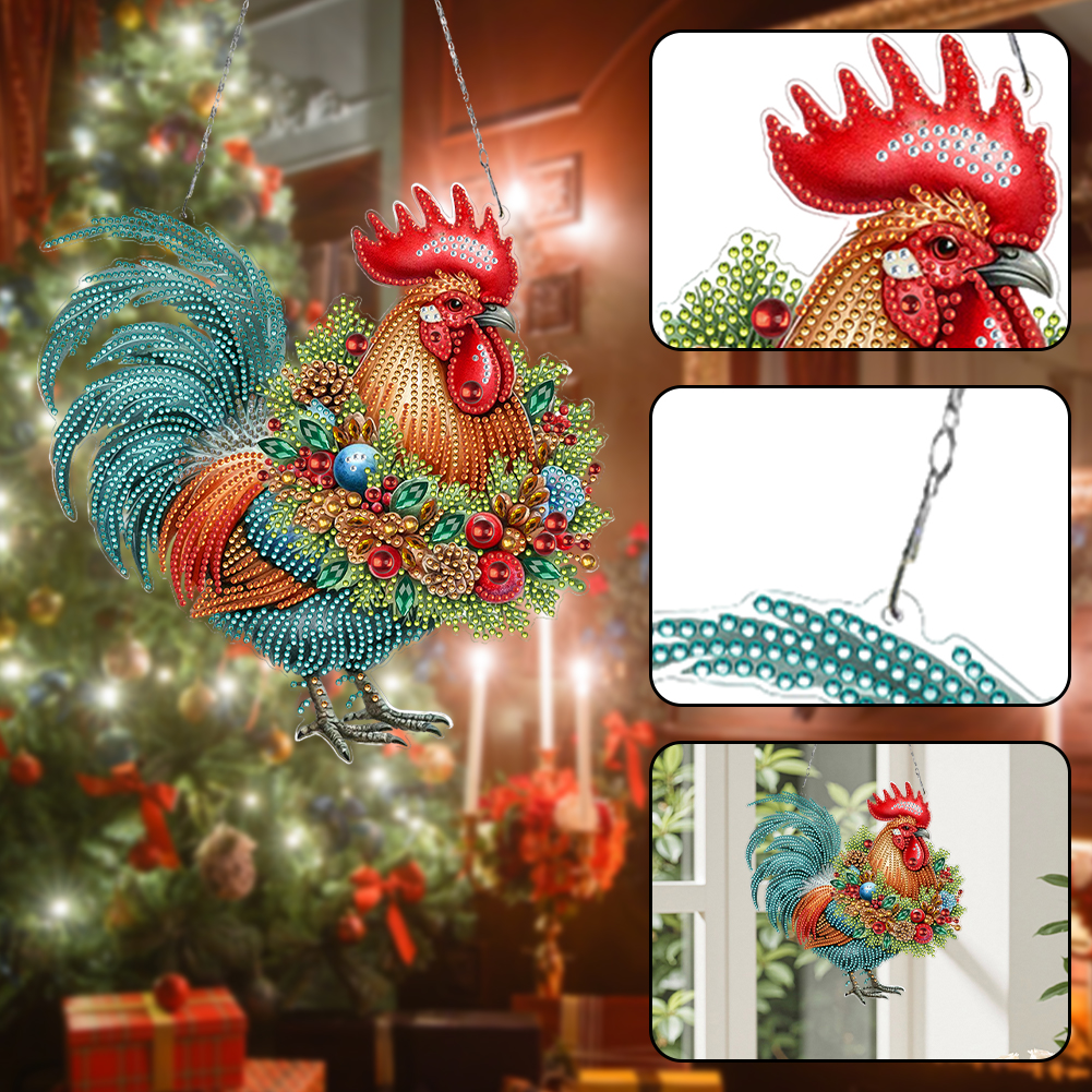 2D/Flat Xmas DIY Diamond Art A - огляд і ціна Xmas Resin Art
