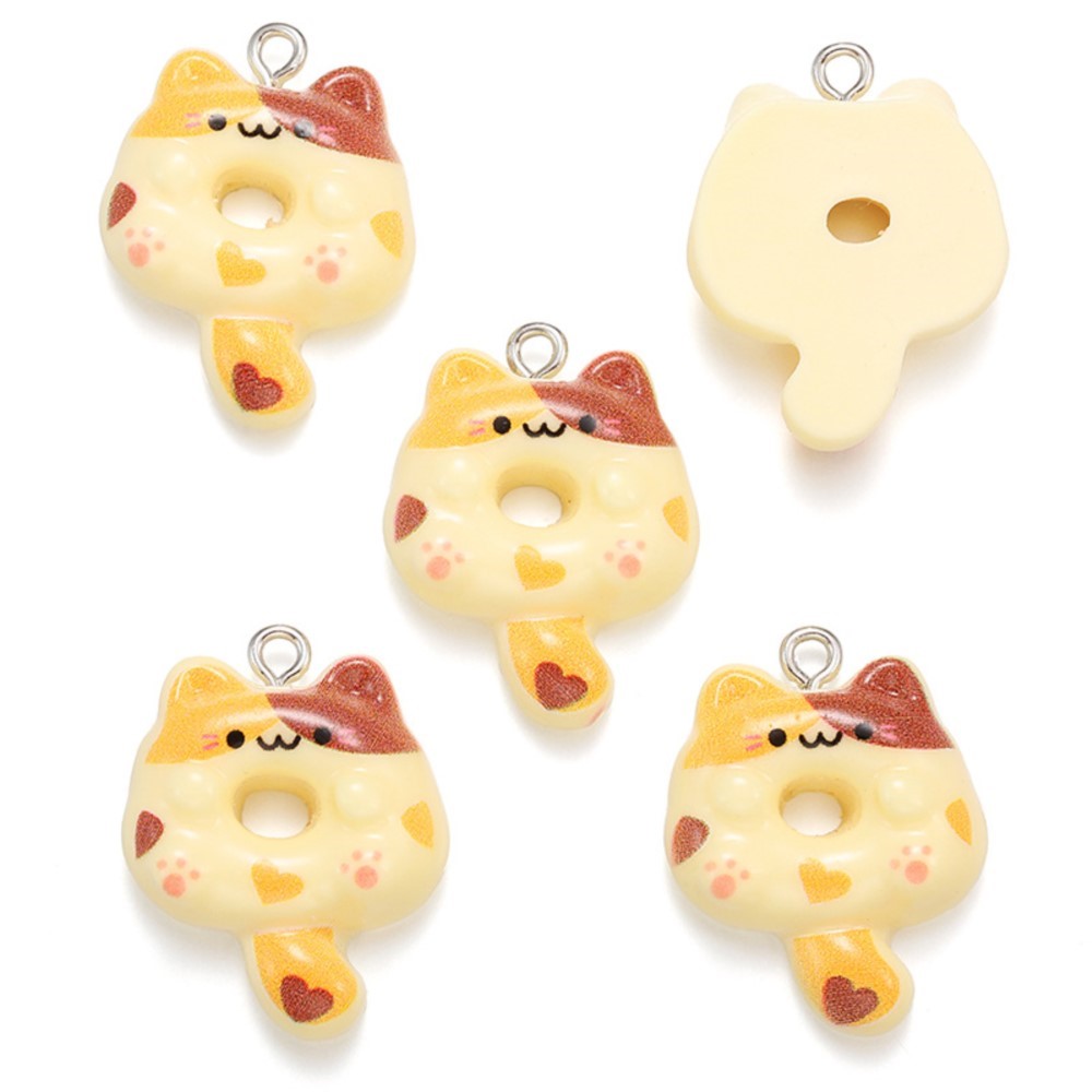 10Pcs Kawaii Cartoon Cat Resin - огляд і ціна Resin Art Gift Ideas