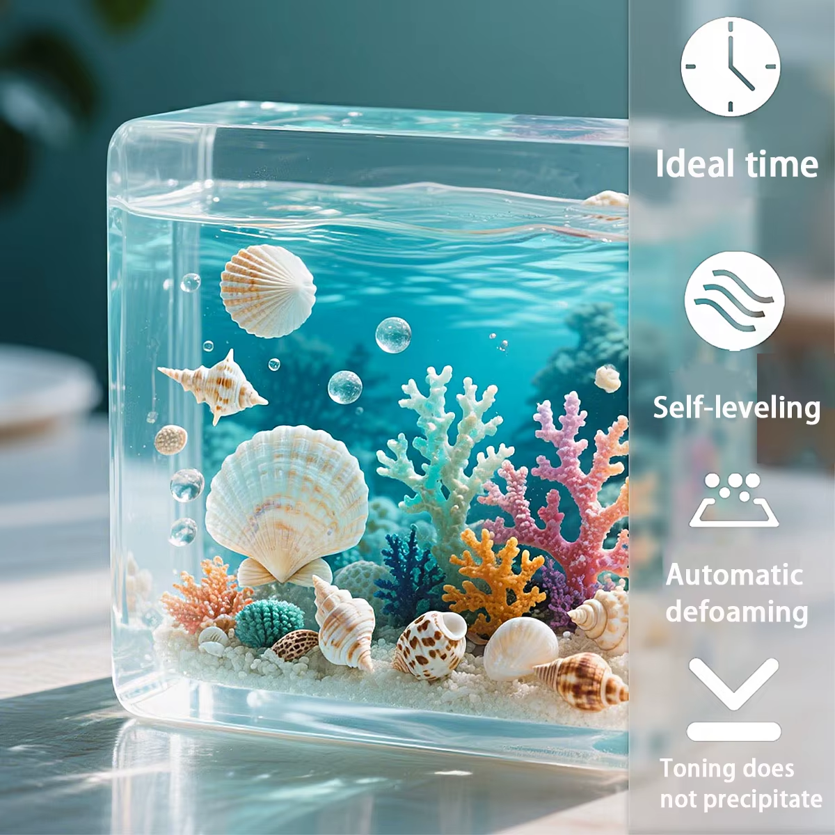 17.6oz/33.8oz AB Resin Epoxy G - огляд і ціна Resin Art And Jewelry
