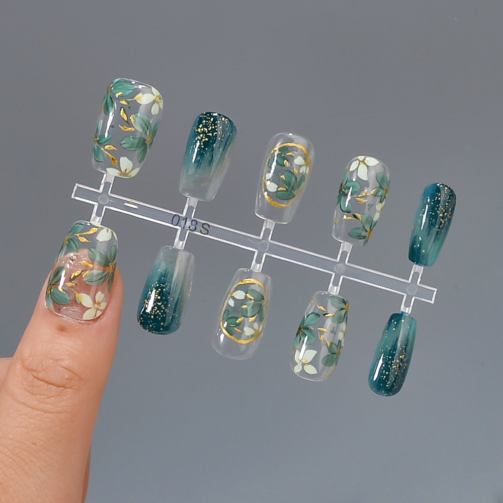 10pcs Spring Summer New Green  - огляд і ціна Resin Art Flower