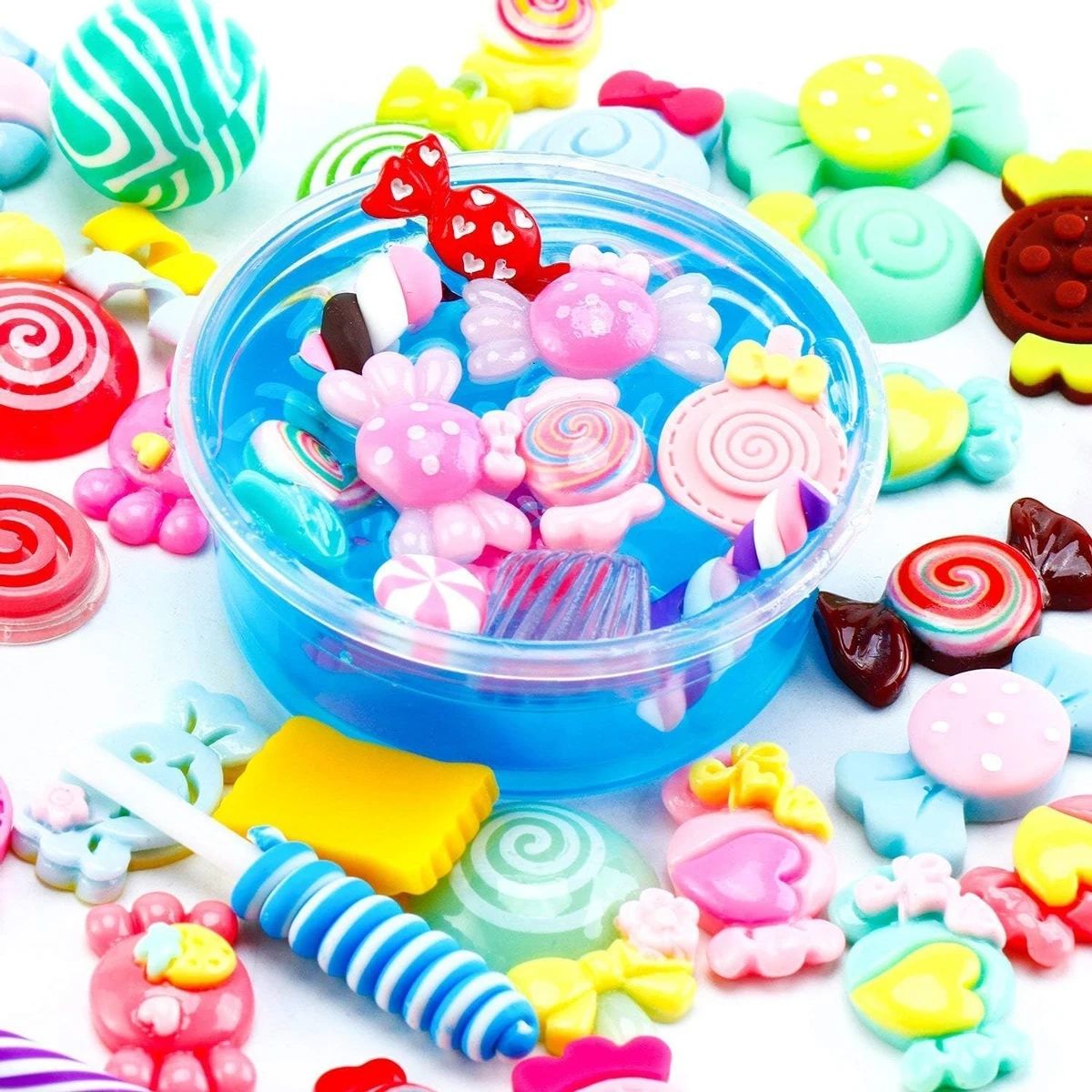 30pcs Random Candy Slime Charm - огляд і ціна Resin Art Craft
