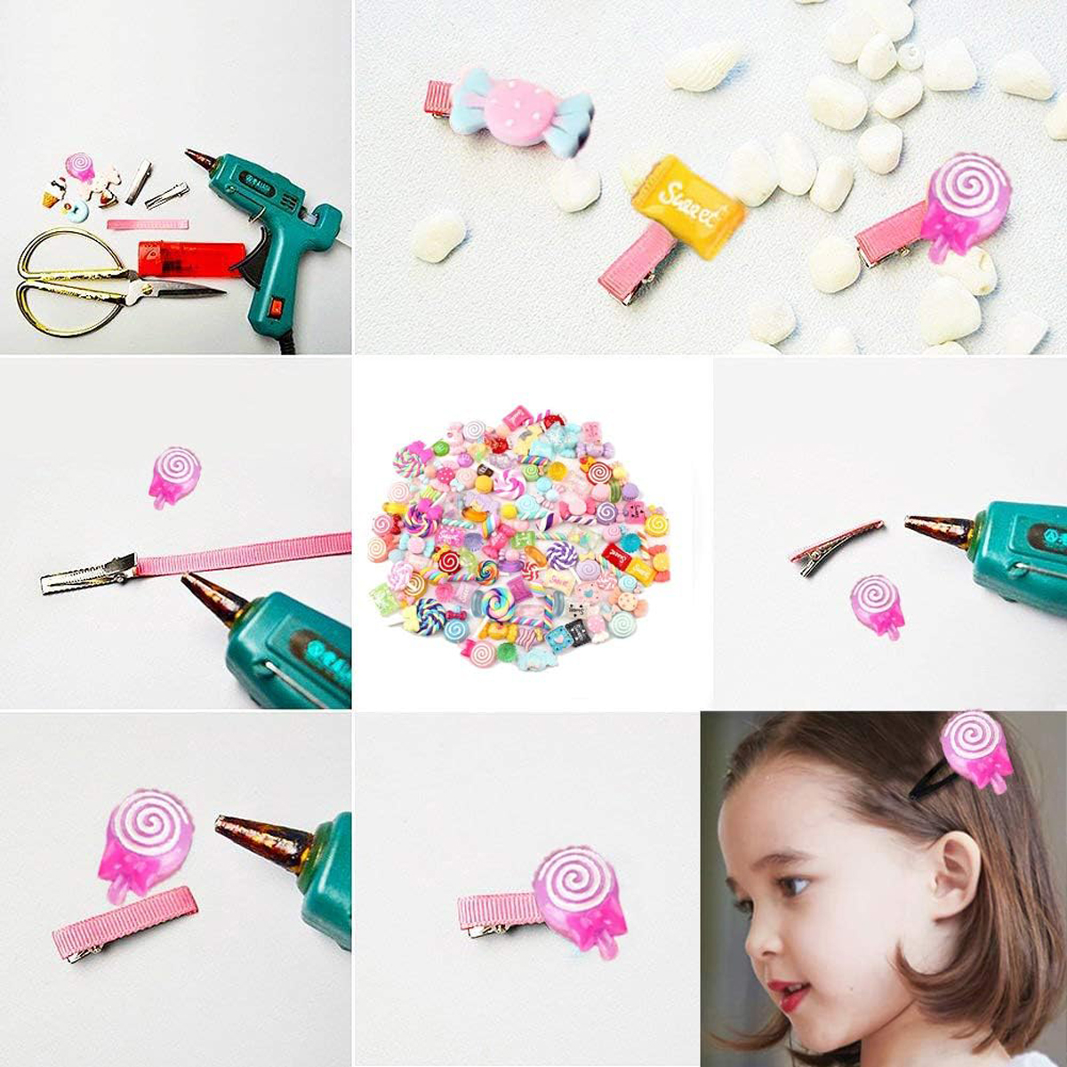 30pcs Random Candy Slime Charm - огляд і ціна Resin Art Craft