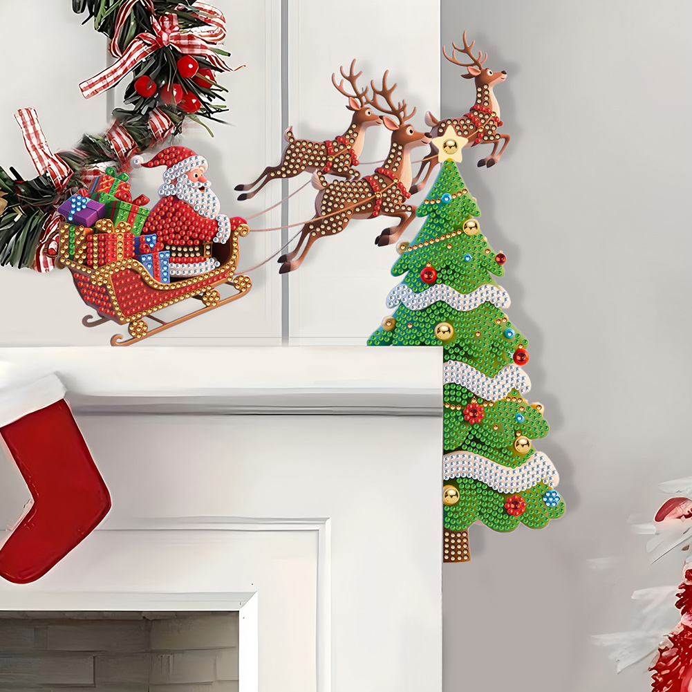 DIY Xmas Diamond Painting PVC  - огляд і ціна Xmas Resin Art